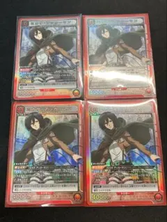 2026年最新】ユニオンアリーナ 進撃の巨人 ミカサ srの人気アイテム