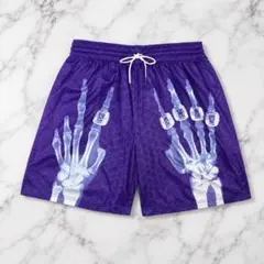 ブルーショートパンツ swag y2k - メルカリ