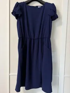Soareak ネイビー ワンピース 38(M)サイズ