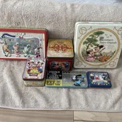 ディズニーキャラクター空き缶セット