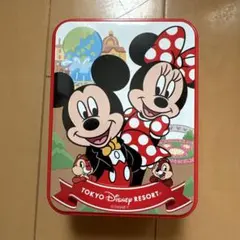 東京ディズニーリゾート ミッキー・ミニー 缶