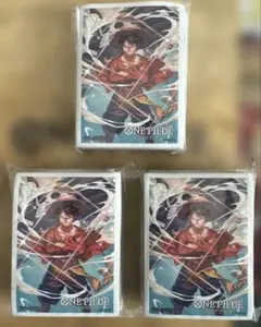 ワンピースカードゲーム　リミテッドスリーブ　ルフィ70枚入　3セット