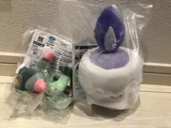 ポケモン 一番くじ C賞ぬいぐるみマスコット ヒトモシ・ドラメシヤ セット