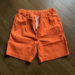 【美品】ルートスリーワイドシルエット ショートパンツ ハーフパンツ M オレンジのサムネイル