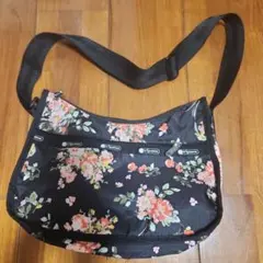 LeSportsac フラワープリント ショルダーバッグ