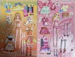 アイカツ！コーデコレクションシール 星宮いちご　姫里マリア