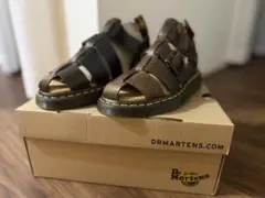 Dr. Martens Garin ブラウンサンダル UK4のサムネイル