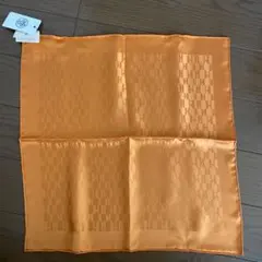エルメス シルク ポケットチーフ オレンジ