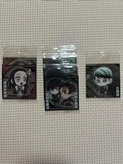 鬼滅の刃　ディフォルメシールウエハース其ノ十三　ねずこ、炭治郎&無一郎、愈史郎