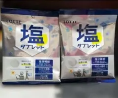 LOTTE 塩タブレット レモン味 2袋セットのサムネイル