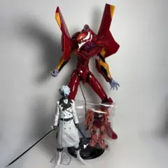 超希少品ツクダホビー　PVCモデル　巨大エヴァンゲリオン弍号機　レトロ品