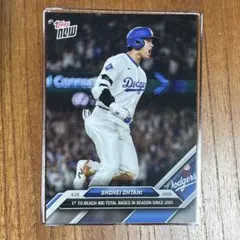 【763】大谷翔平Topps Now 2024 400塁打達成カード