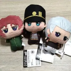 ジョジョの奇妙な冒険　ちびぐるみ　空条承太郎　花京院典明　ポルナレフ