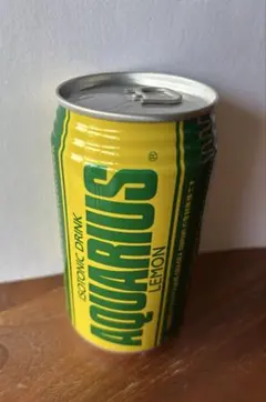 アクエリアスレモン 昭和レトロ空缶 - メルカリ