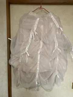 トリートユアセルフ バレリーナドローストリングリボンスカート