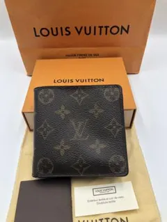 ルイヴィトン　モノグラム　ポルトフォイユマルコ　二つ折り財布 CT0092