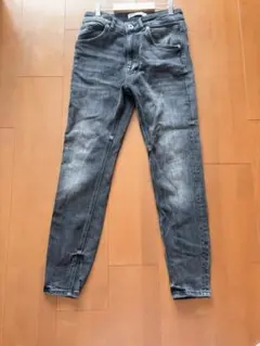 ZARA スリムフィット デニム ブラック メンズEU36