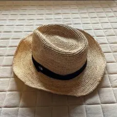 ザノースフェイス　ラフィアブレイドハット　麦わら帽子　フリーサイズ