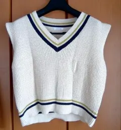 OLIVEdesOLIVE　 Vネック ニットベスト