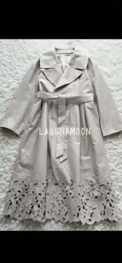 【美品✨】LAGUNAMOON カットワークフレアコート