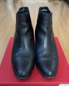 Odette e odile 裏起毛　黒サイドゴアブーツ　37