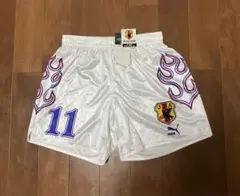 ✴︎新品　PUMA 日本代表 1996〜1997年 炎 パンツ（カズ 11 Ｌ）