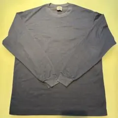 ミズノ　長袖アンダーシャツ　ネイビー　L