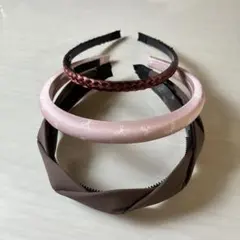 ヘアバンド カチューシャ 3点セット