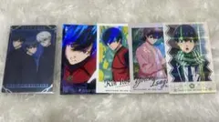 ブルーロック　糸師凛 潔世一　凪誠士郎　ステッカー　カード　まとめ売り