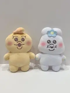 きみまろ　んぽちゃむ　おてのりましゅもっち　ぬいぐるみ　マスコット　2点セット