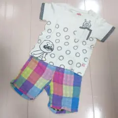 アンパンマン Tシャツ ジャンクストア ハーフパンツ  セットアップ 90