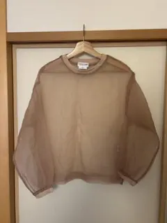 CIADOPANIC TYPY 長袖 シアー トレーナー シースルー