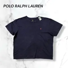 【POLO RALPH LAUREN】デッドストック品Tシャツ刺繍ロゴ短丈半袖