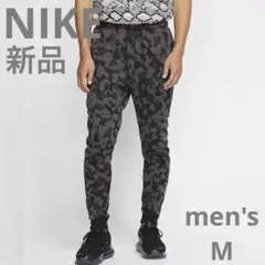 人気完売品！新品★ナイキ テック フリース 迷彩 ジョガー グレー カモ M