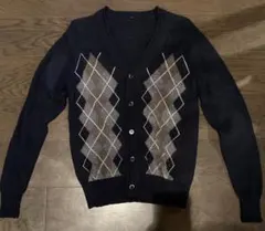 無印　muji カーディガン　ニット　Lサイズ カラー　グレー
