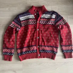 Polo by Ralph Lauren ノルディック柄 カーディガン L