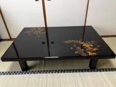 希少品　輪島塗 日展作家「加治武」 最高級座卓 　　座敷机/ローテーブル　沈金 2026年最新】輪島塗 座卓の人気アイテム - メルカリ