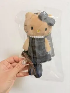 ハローキティGOGOギャル90sスタイルアップ足長マスコットNICブラック日焼け