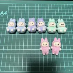 ラブブ LABUBU ビーズ カスタムボールペン OK！ ８個セット