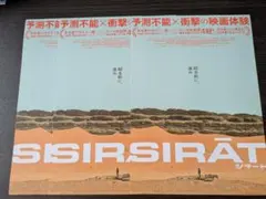 映画　シラート　チラシ　フライヤー　3枚