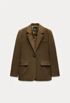 新品未使用タグ付きZARA ベーシッジャケットMサイズ（9-11号）