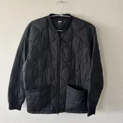 UNIQLO ブラック キルティング ダウンジャケット L