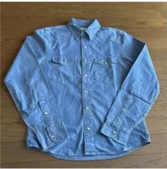 メンズデニム地シャツ薄地　ホリスター　サイズM 未使用品
