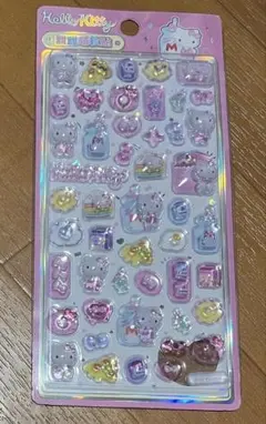 サンリオ キティ ボンボンドロップシール　 ボンボンドロップシール キティちゃん