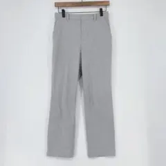 UNIQLO ユニクロ グレー ストレートパンツ Mサイズ