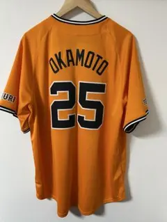 読売ジャイアンツ　岡本和真24年橙魂ユニフォームXL