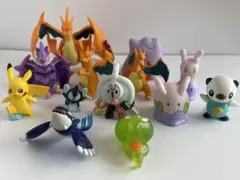 ポケモン 指人形 フィギュア まとめ売り ピカチュウ リザードン モンコレ