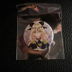 名探偵プリキュア　キュアアルカナ・シャドウ　缶バッジ　プリントクッキー