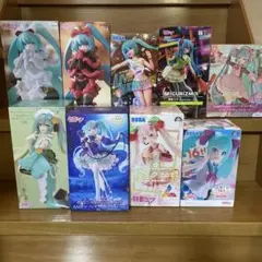 初音ミク フィギュア 9体セット SEGA