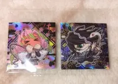 鬼滅の刃 シールウエハース14 スーパーレア 甘露寺蜜璃 伊黒小芭内